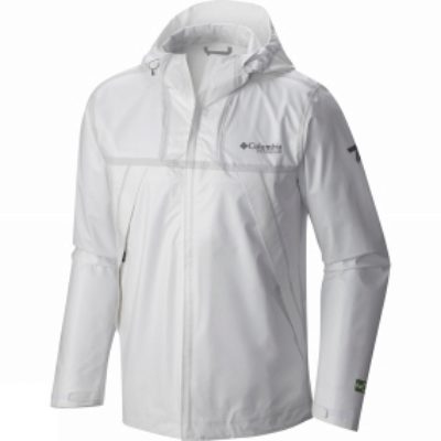 Columbia Mens OutDry Ex Eco Shell Jacket White Columbia Mens OutDry Ex Eco Shell Jacket White
